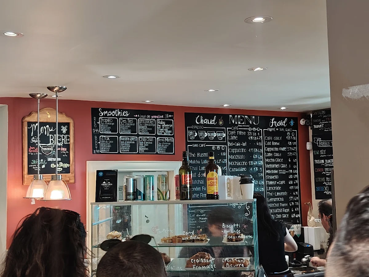 Menu, Cafexo Boutique