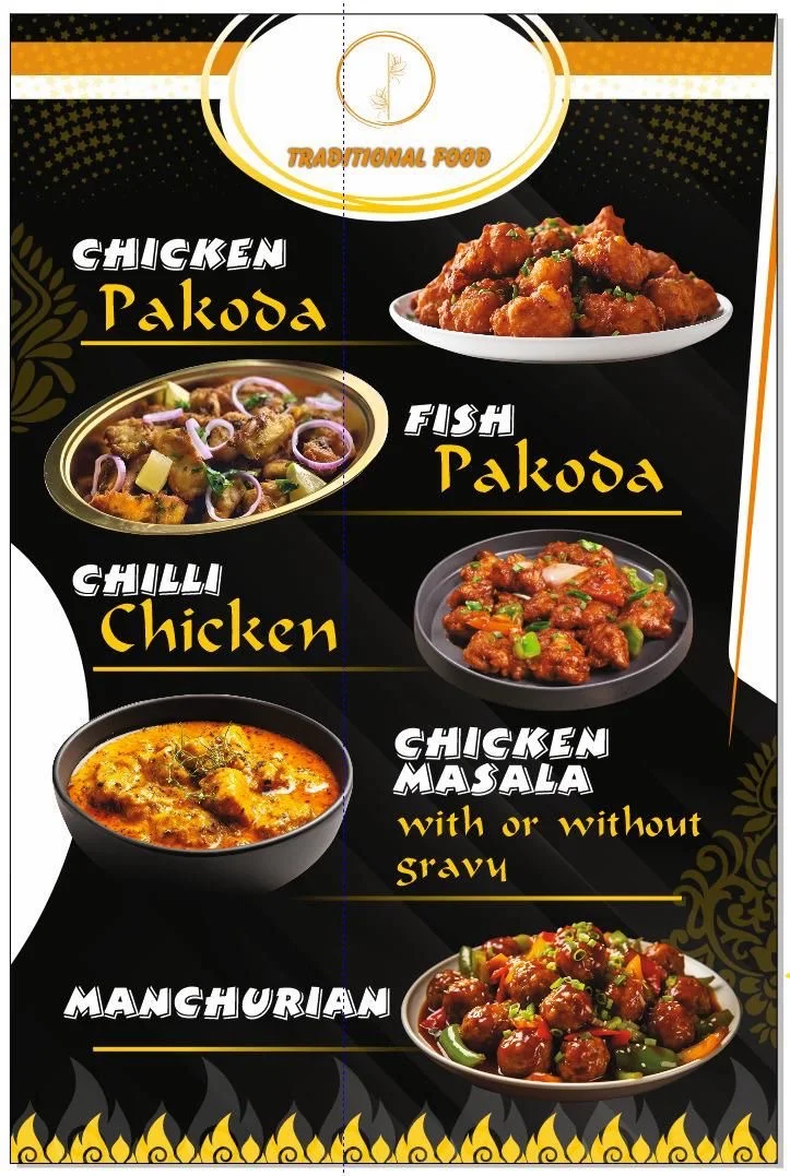 Menu, Traditional fast food ( truck)