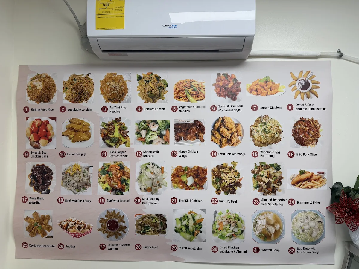Menu, Yummy Garden