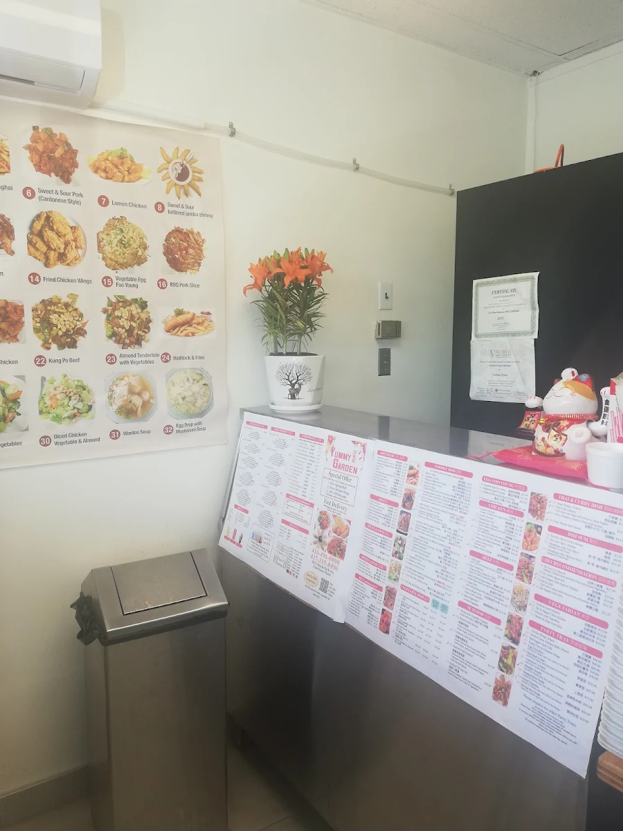 Menu, Yummy Garden