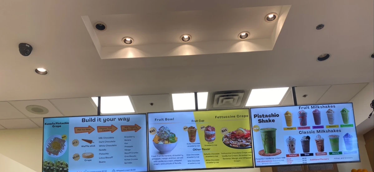 Menu, Nours Waffles