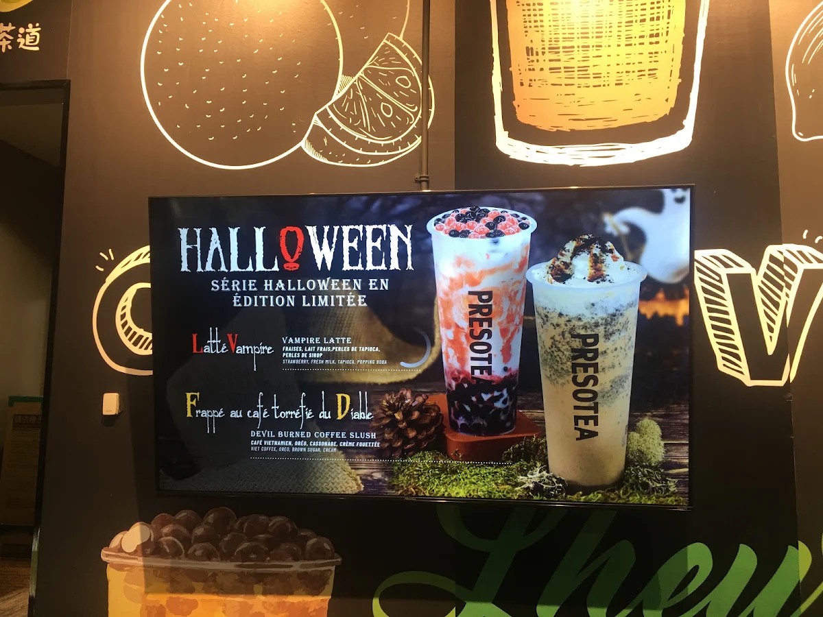 Menu, Presotea
