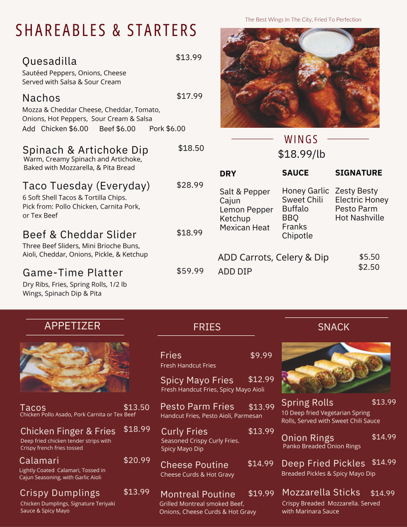 Menu photo 1