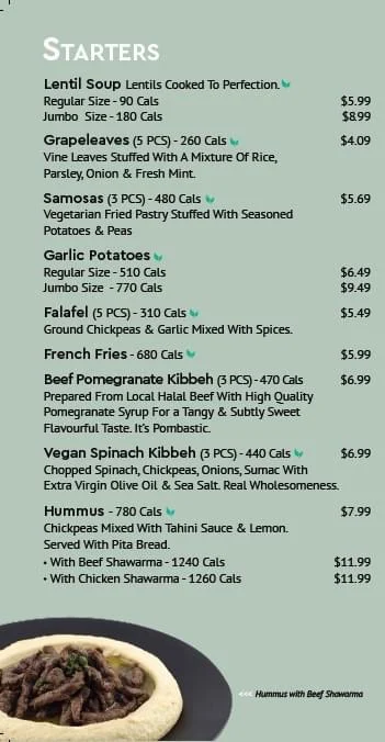 Menu photo 1