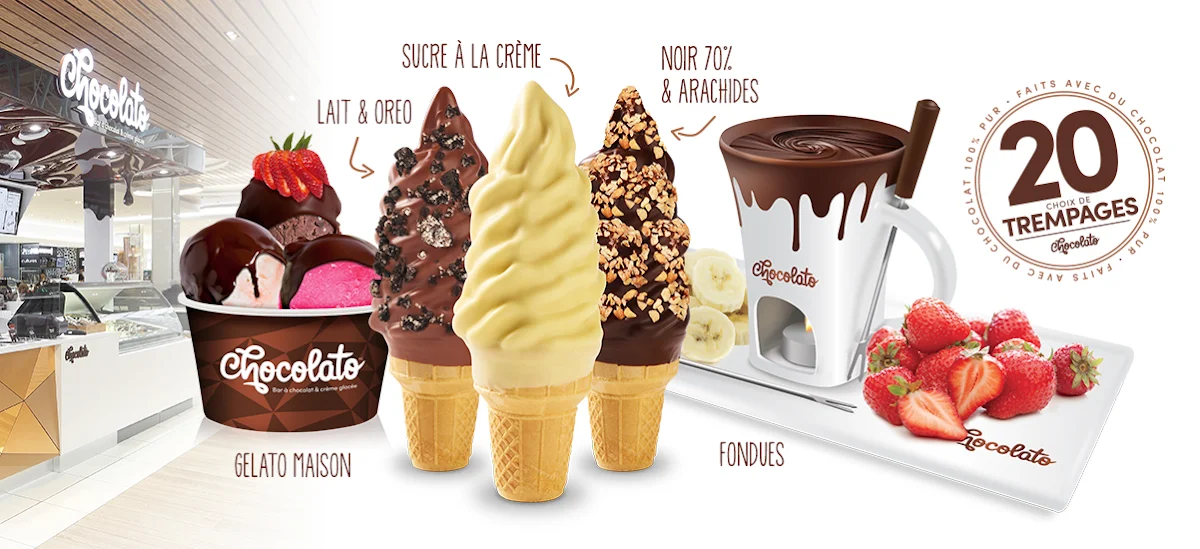 Menu, Chocolato Shawinigan