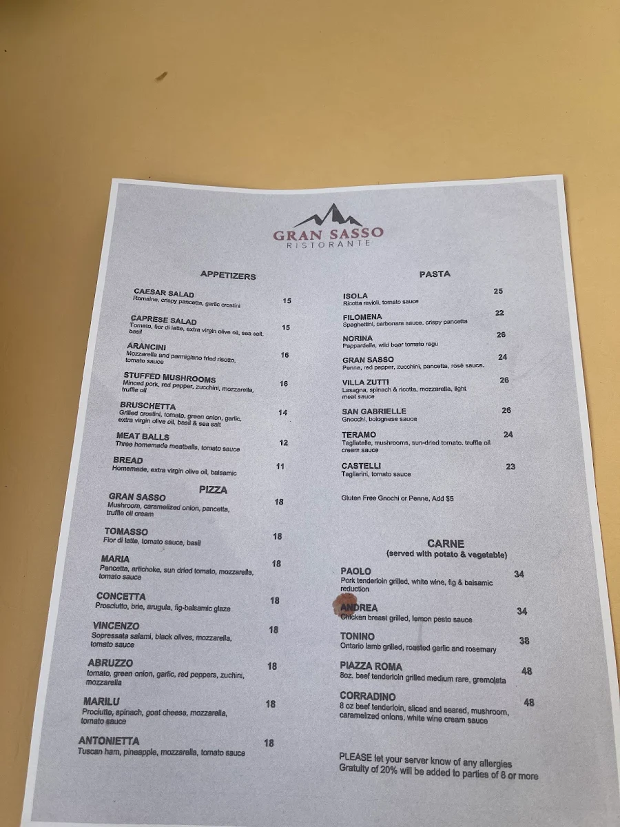 Menu photo 2