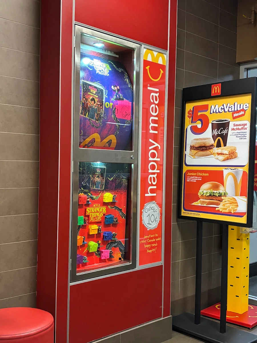 Menu, McDonald's