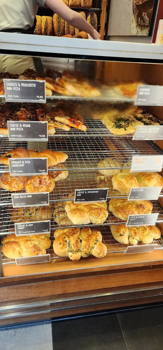Menu, COBS Bread