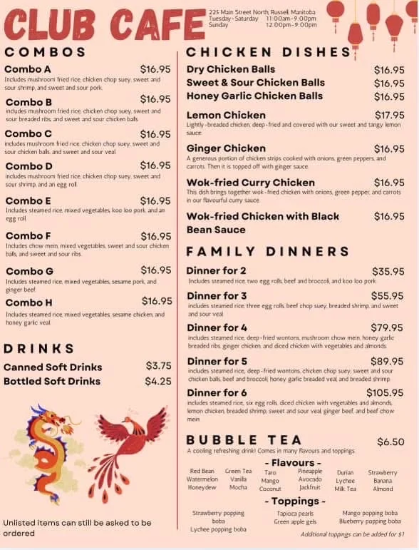 Menu photo 1