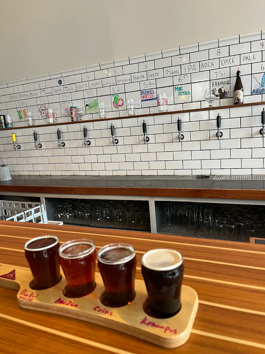Menu, Cardinal Brewing