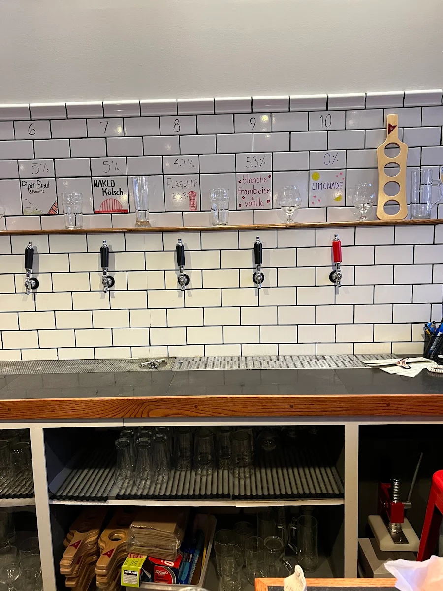 Menu, Cardinal Brewing