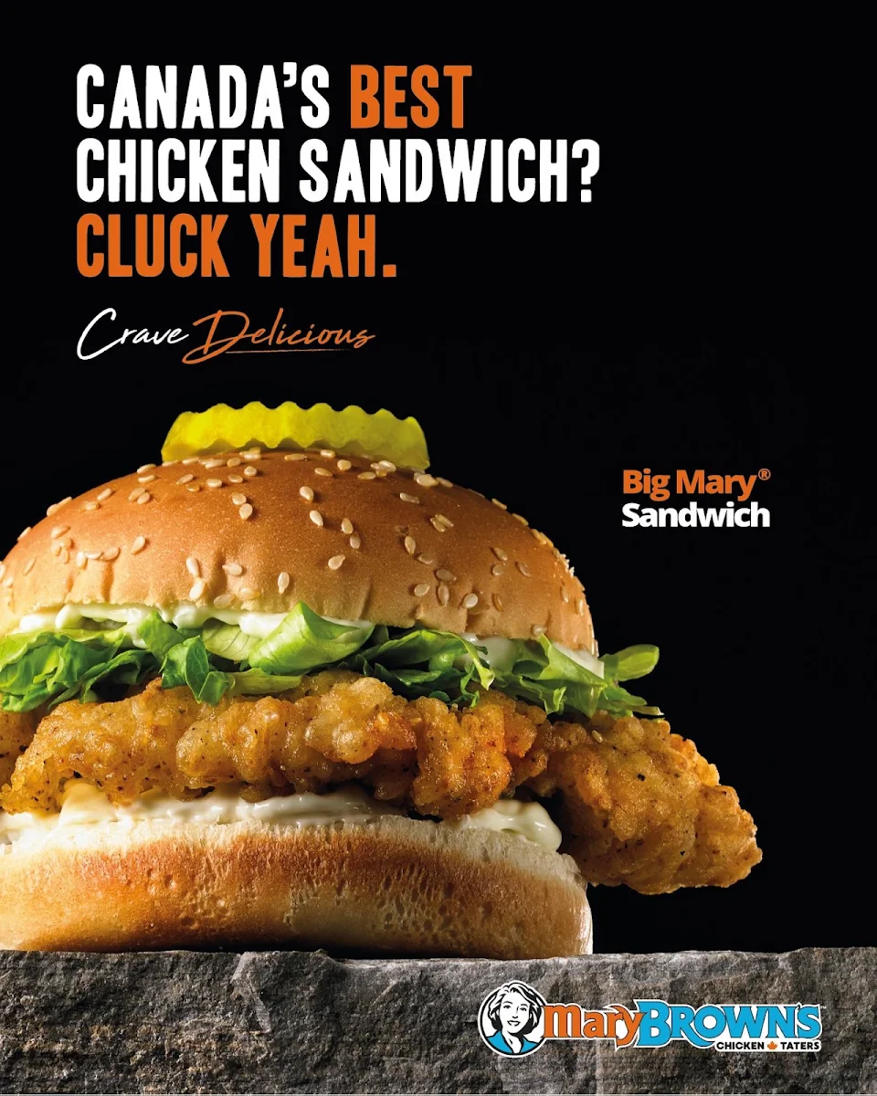 Menu, Mary Brown's Chicken