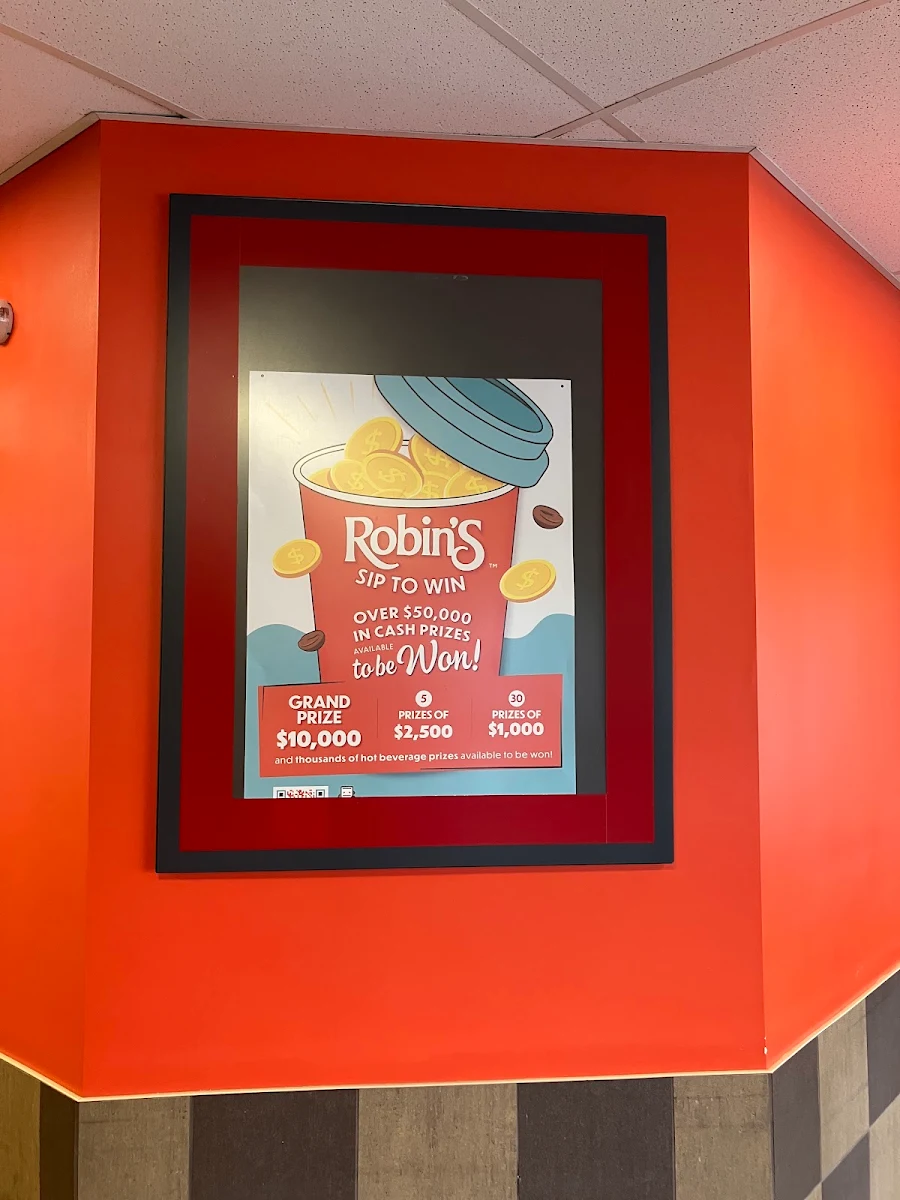 Menu, Robin's