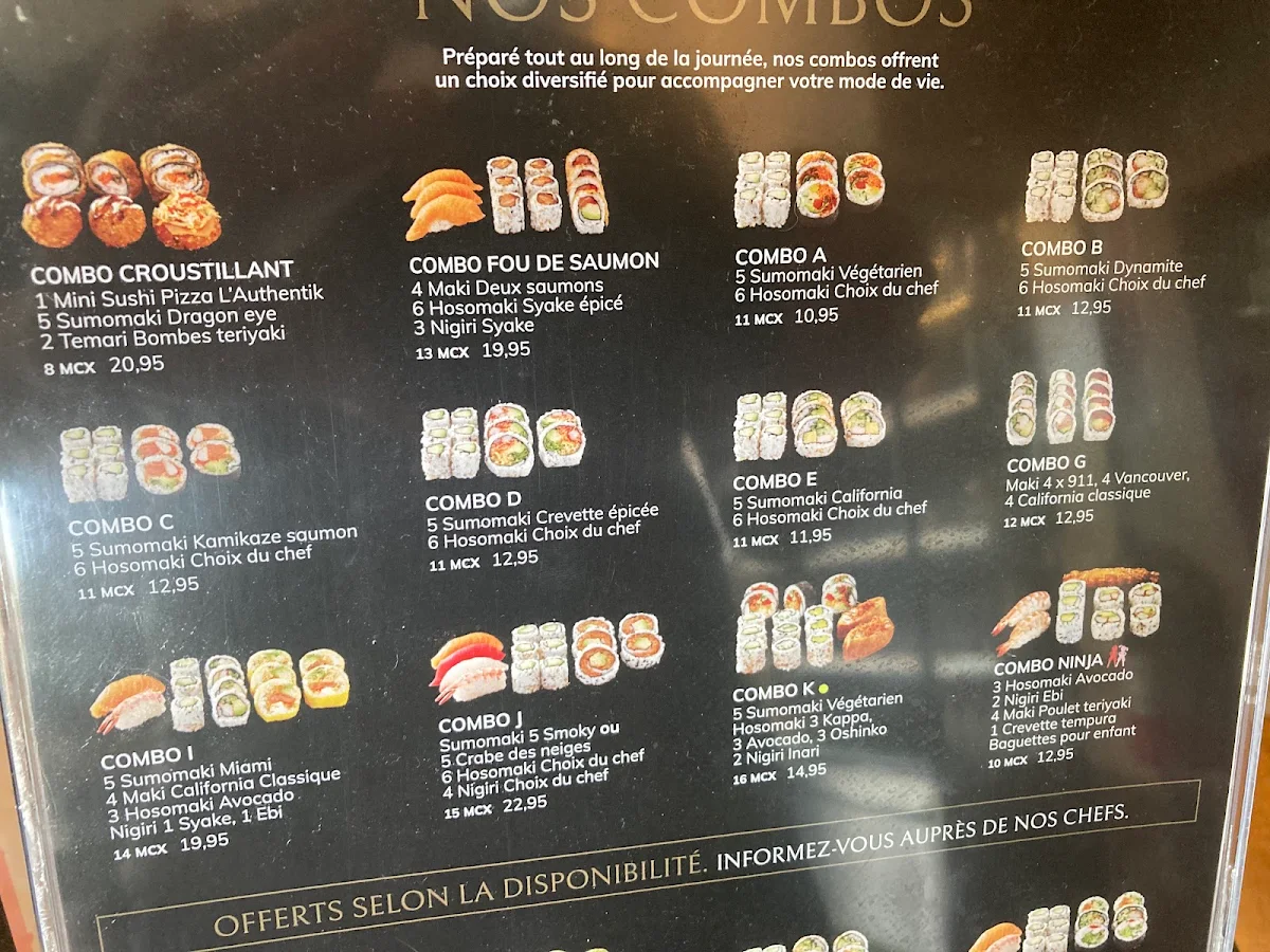 Menu photo 1