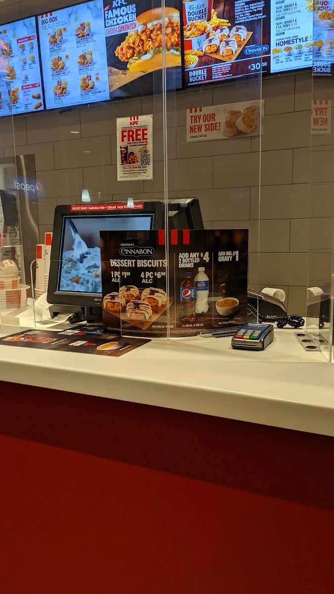 Menu, KFC