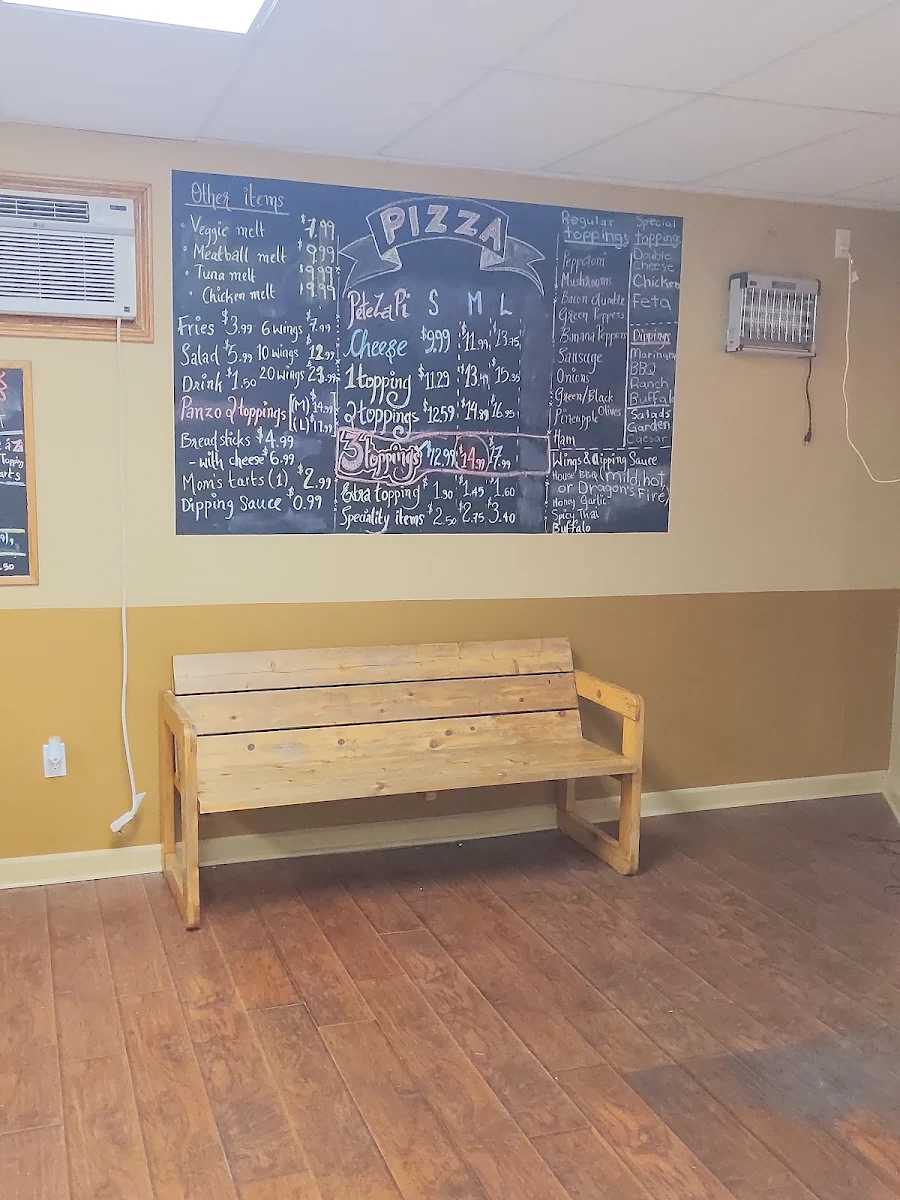 Menu, Pete Za Pi