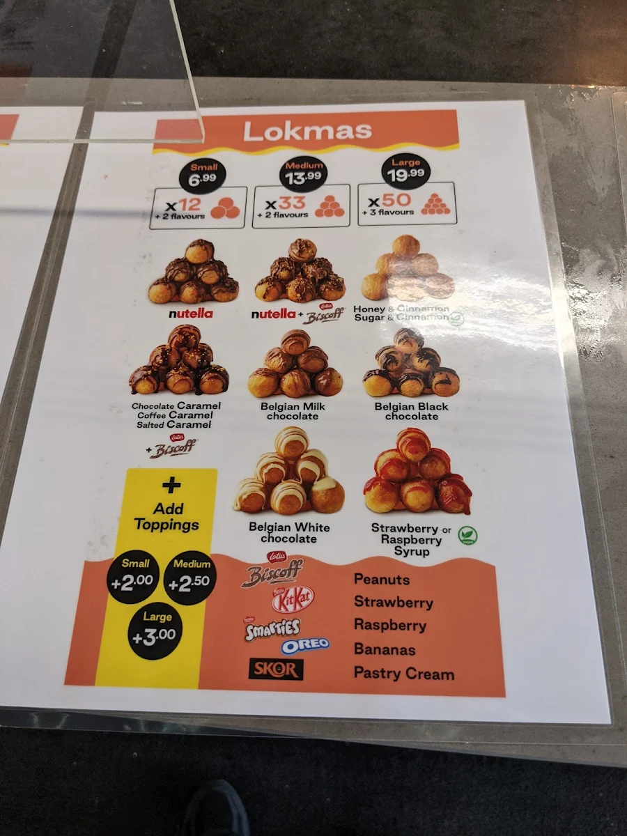 Menu, Bergham - Orleans