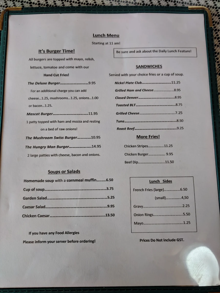 Menu photo 1