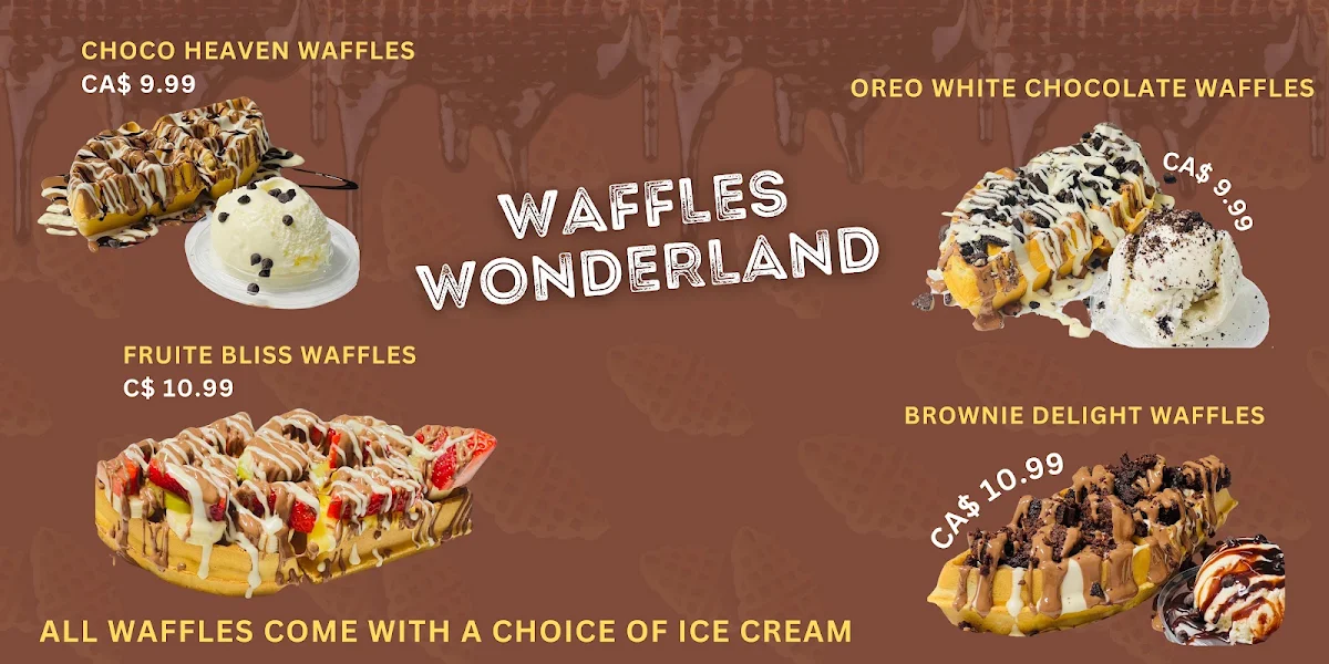 Menu, Sweet Tooth
