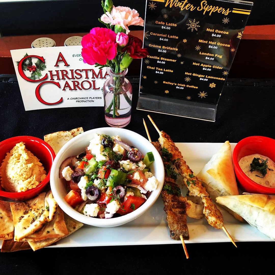 Menu, The Spotlight Bistro at the Bailey Theatre