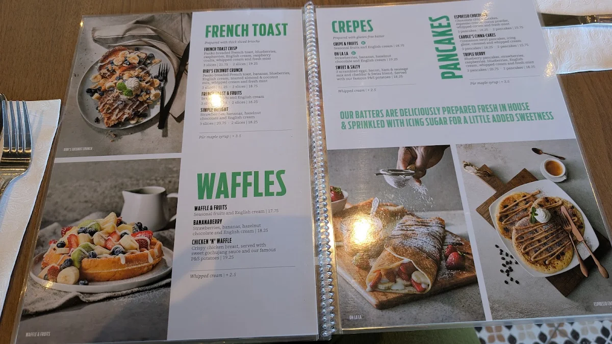 Menu, Pür & Simple