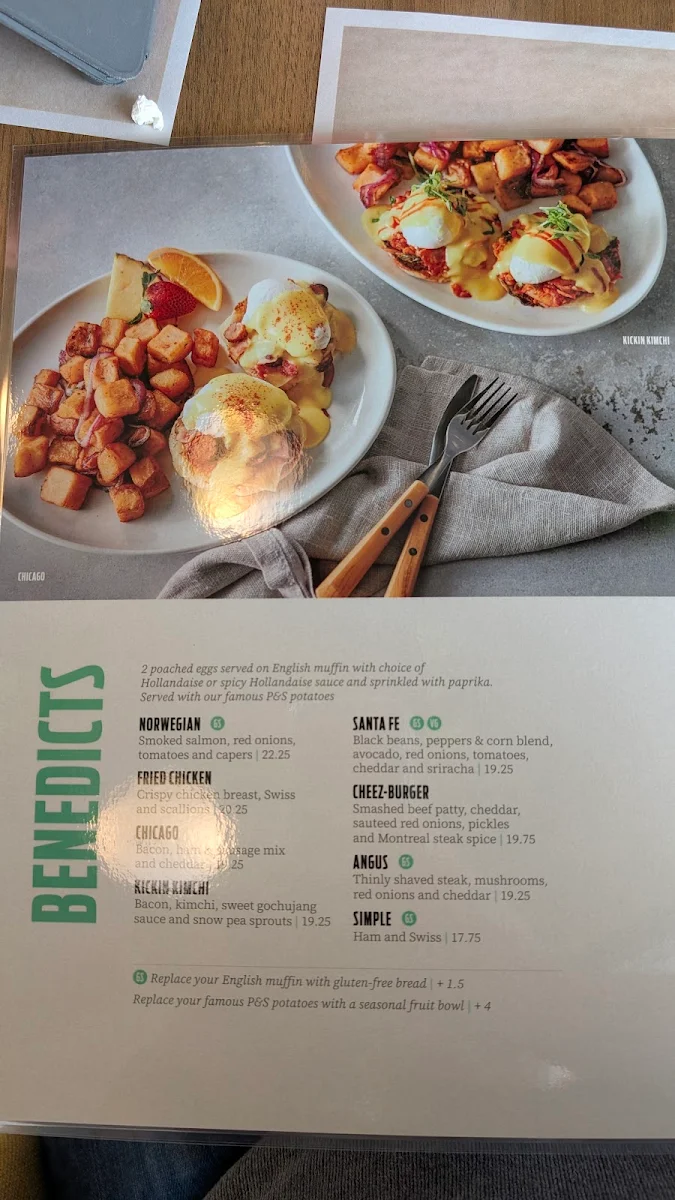 Menu, Pür & Simple