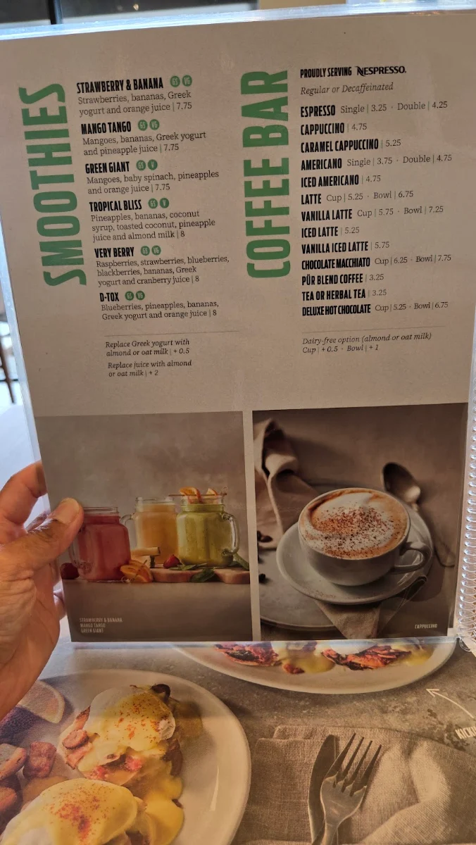 Menu, Pür & Simple