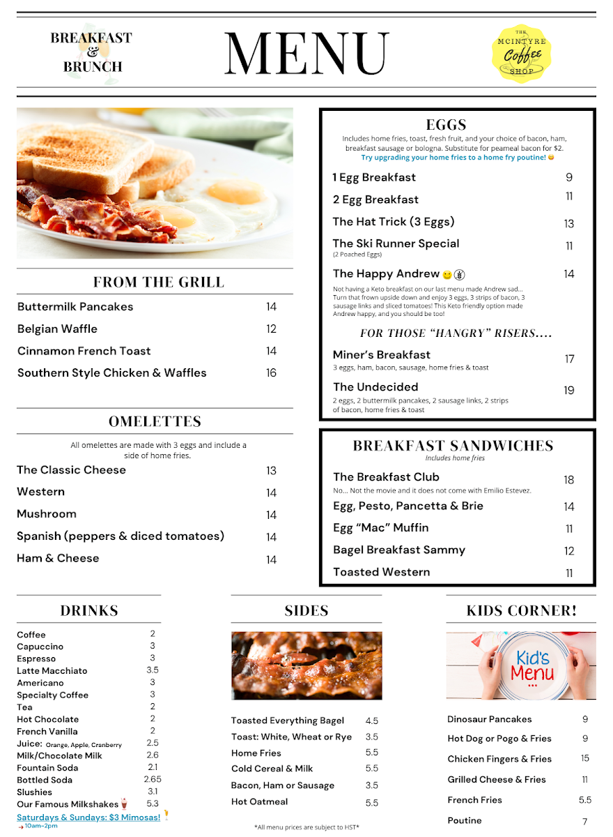 Menu photo 1