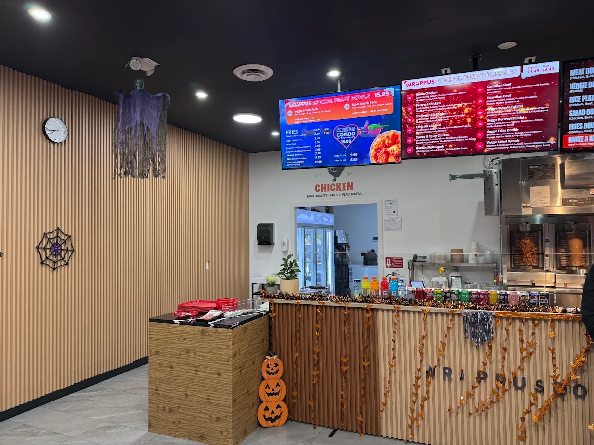 Menu, Wrappus Donair
