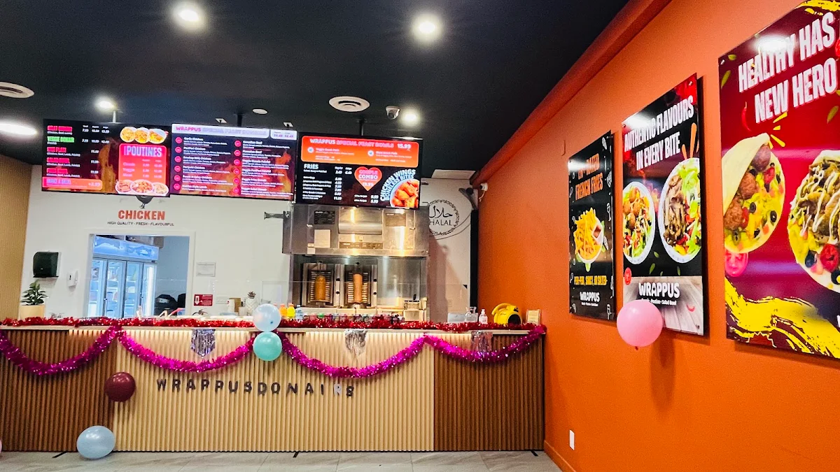 Menu, Wrappus Donair