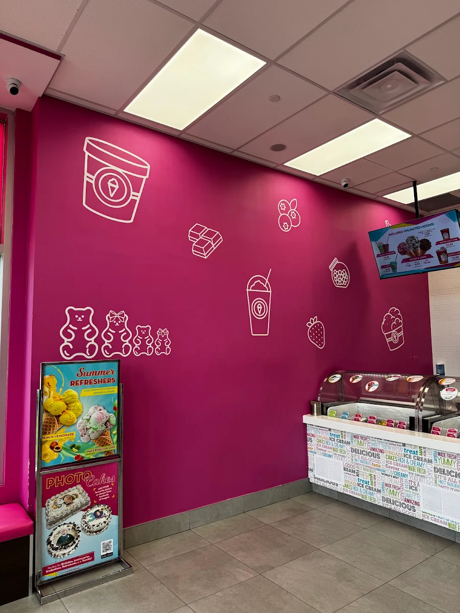 Menu, Marble Slab Creamery