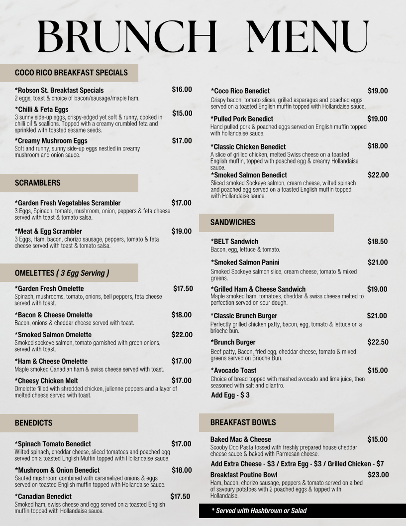 Menu photo 1