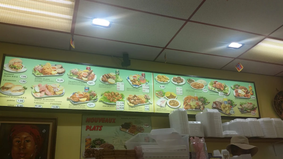 Menu, BBQ Creole