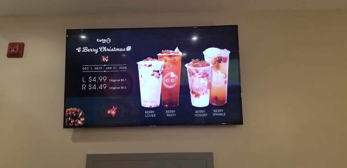 Menu, CoCo Bubble Tea - Simcoe St Oshawa