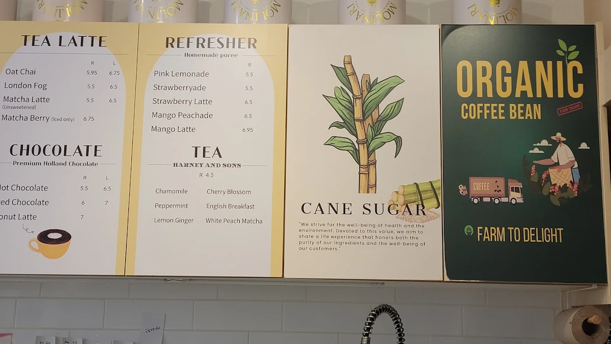 Menu, Bake On