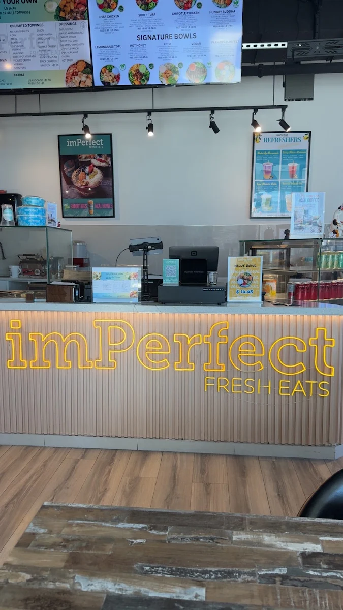 Menu, Imperfect Fresh Eats Etobicoke