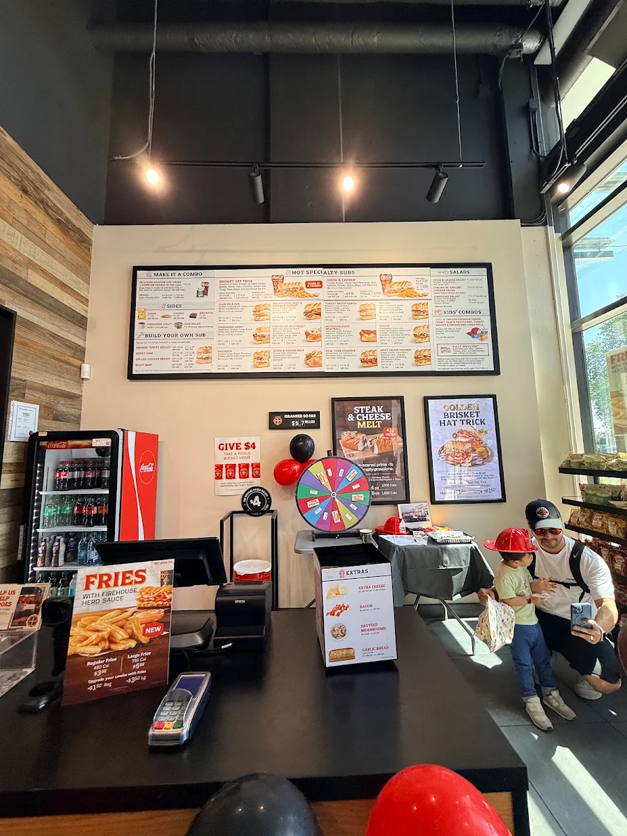 Menu, Firehouse Subs Burnaby Akimbo