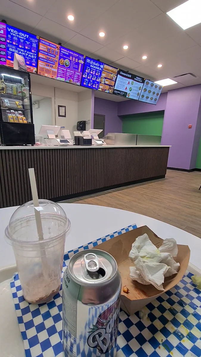 Vibe, The Go Grill/ The Fancy Induced Burger