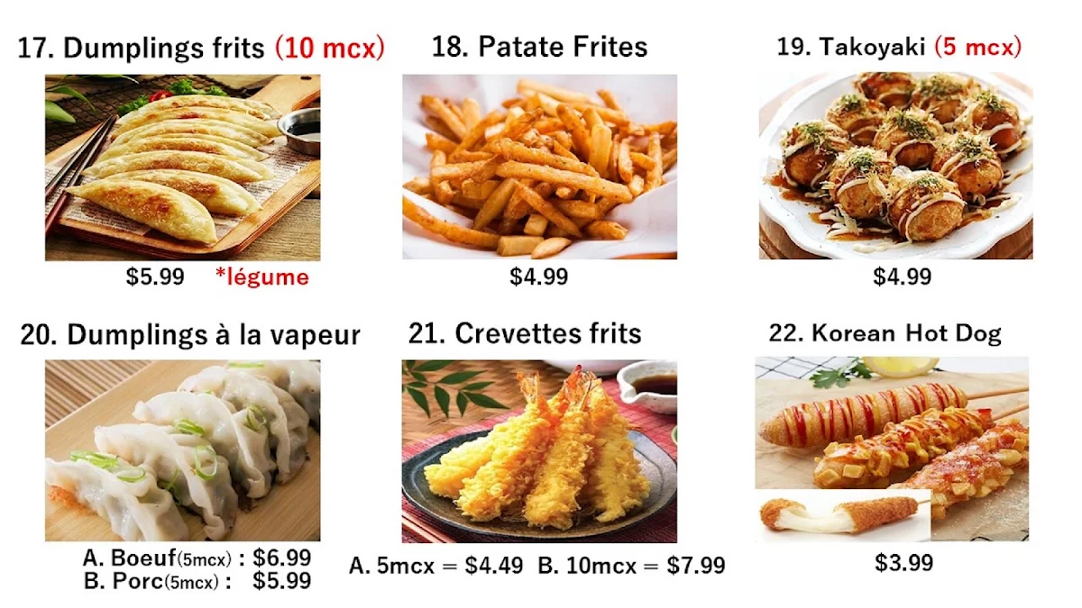 Menu photo 1