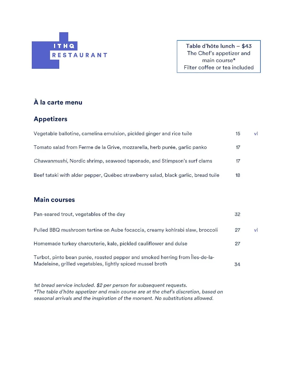 Menu photo 1