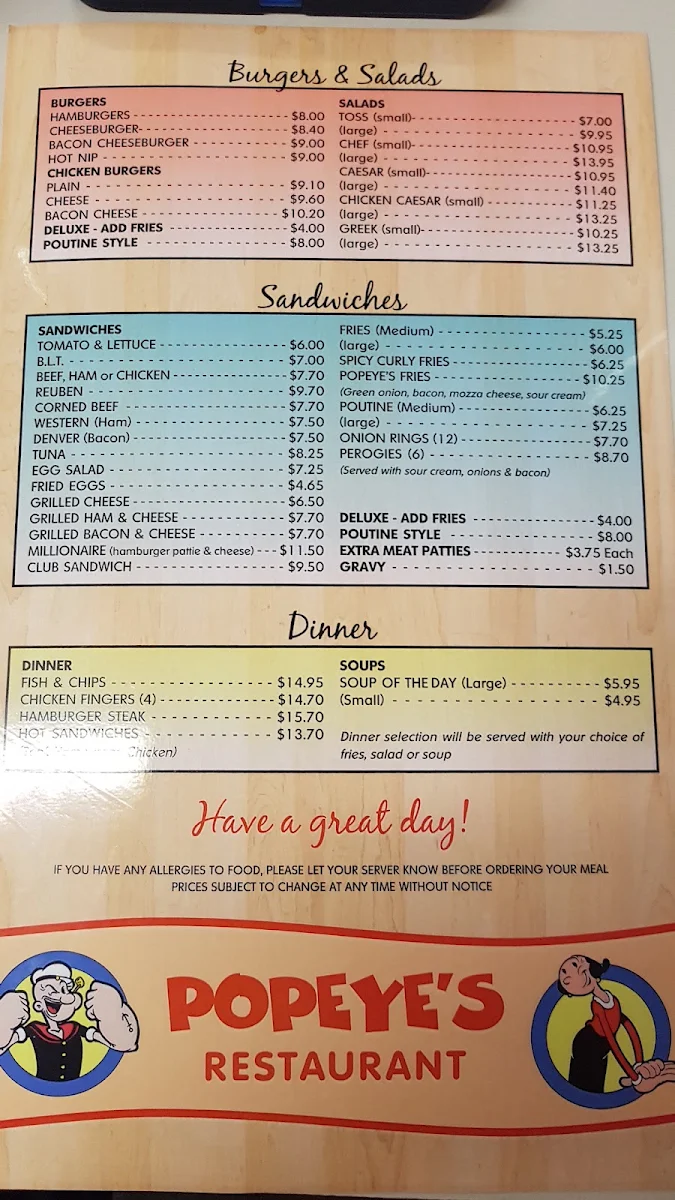 Menu photo 1