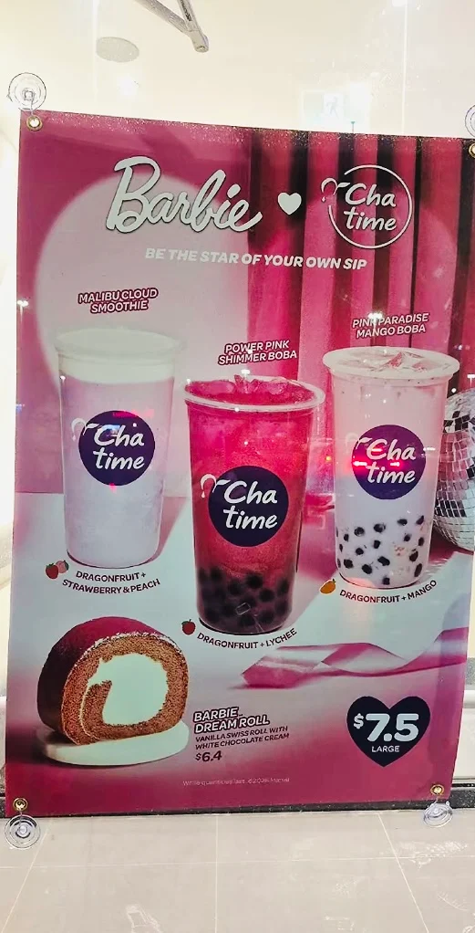 Menu, Chatime Bubble Tea