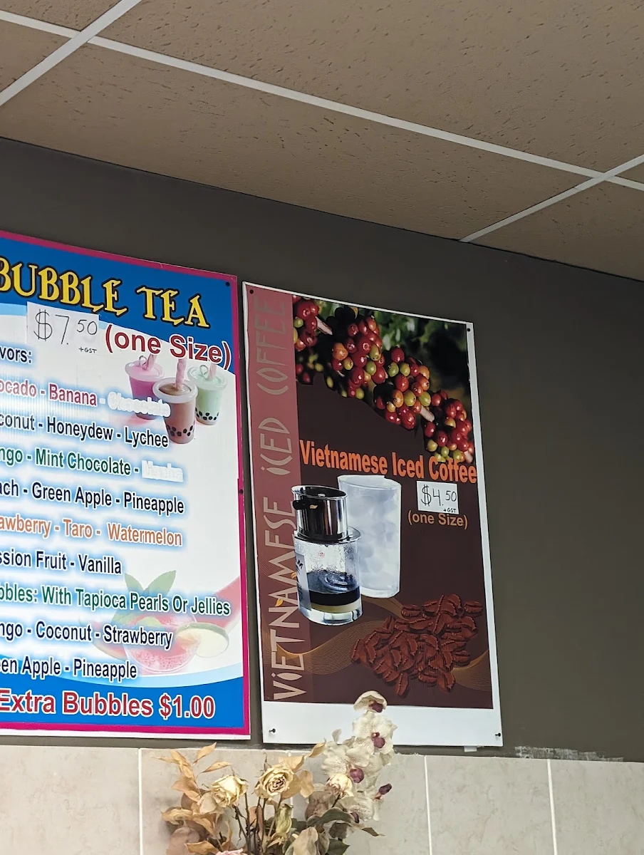 Menu, Vietnamese Subs & Rolls