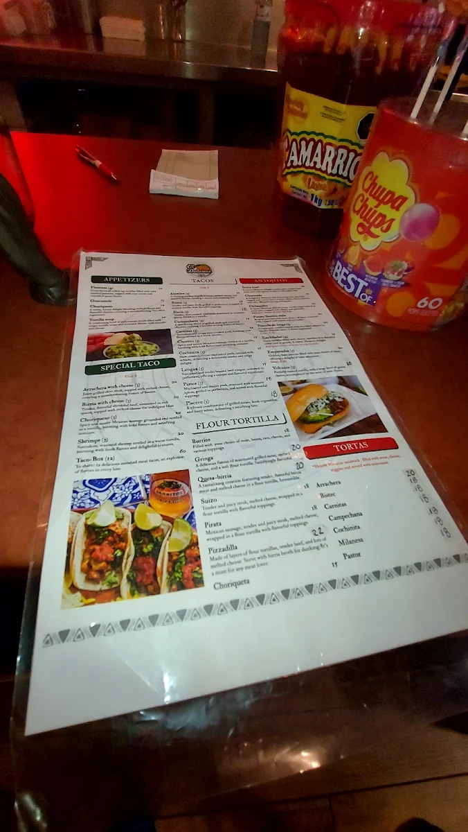 Menu, El Delicioso MTL