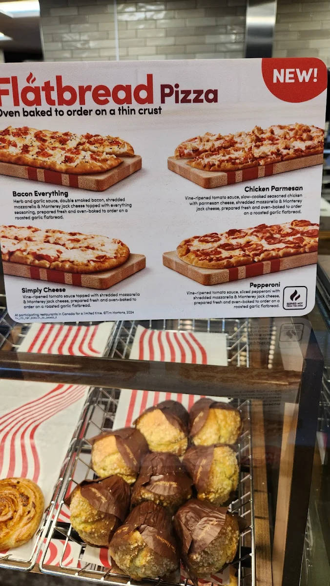 Menu, Tim Hortons