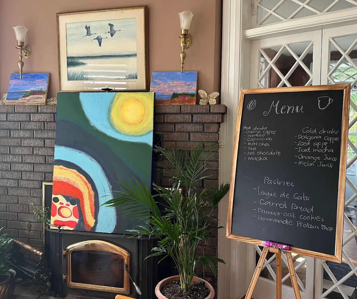 Menu, O’LEARY’S PLACE ARTS/CAFE