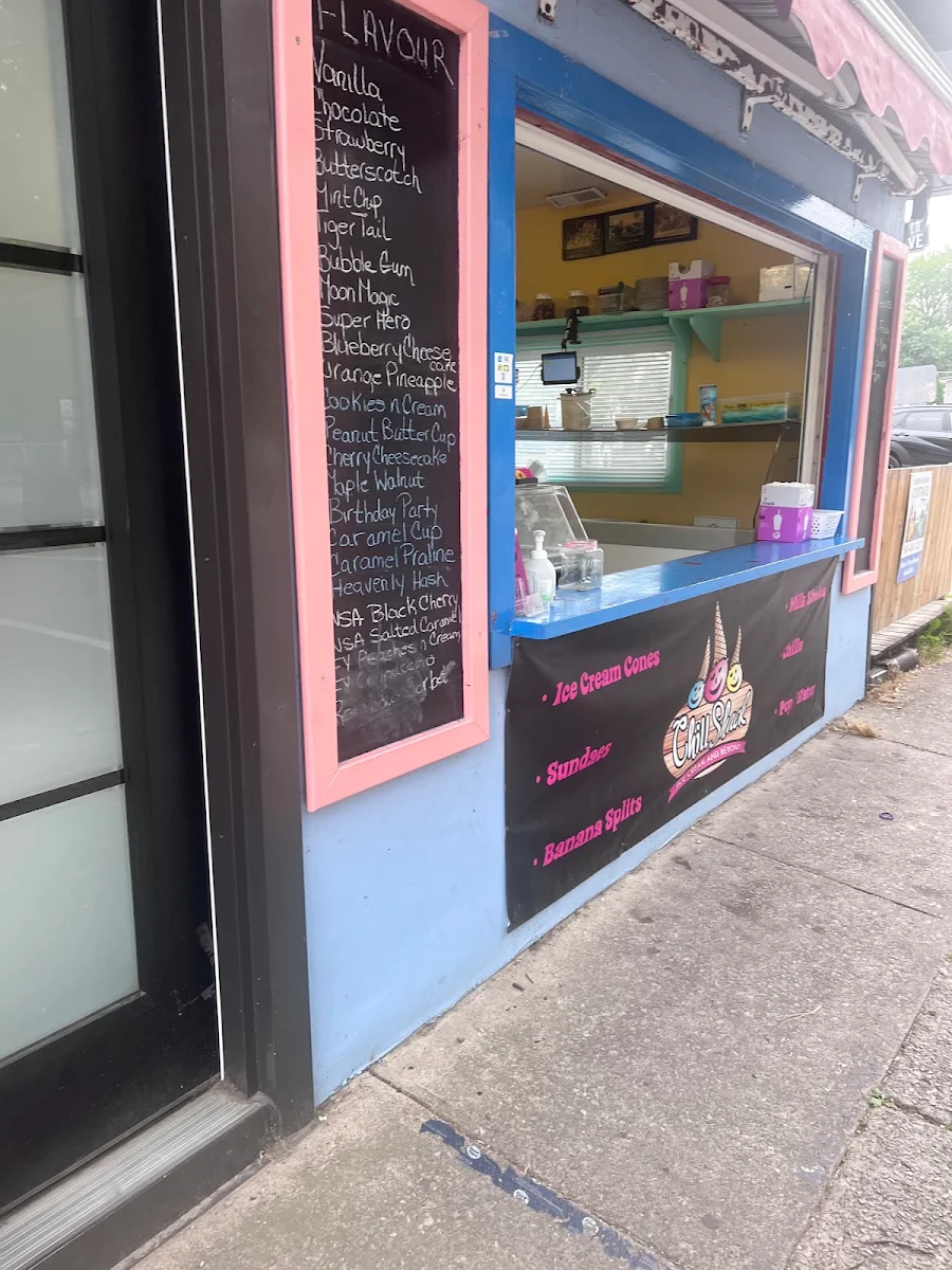 Menu, The Chill Shack