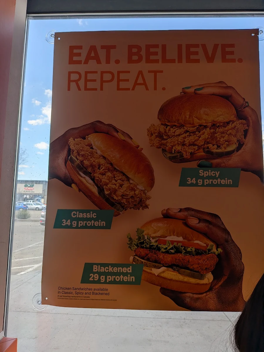 Menu, Popeyes Louisiana Kitchen