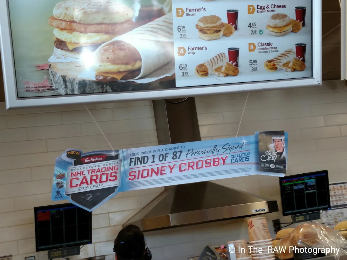 Menu, Tim Hortons