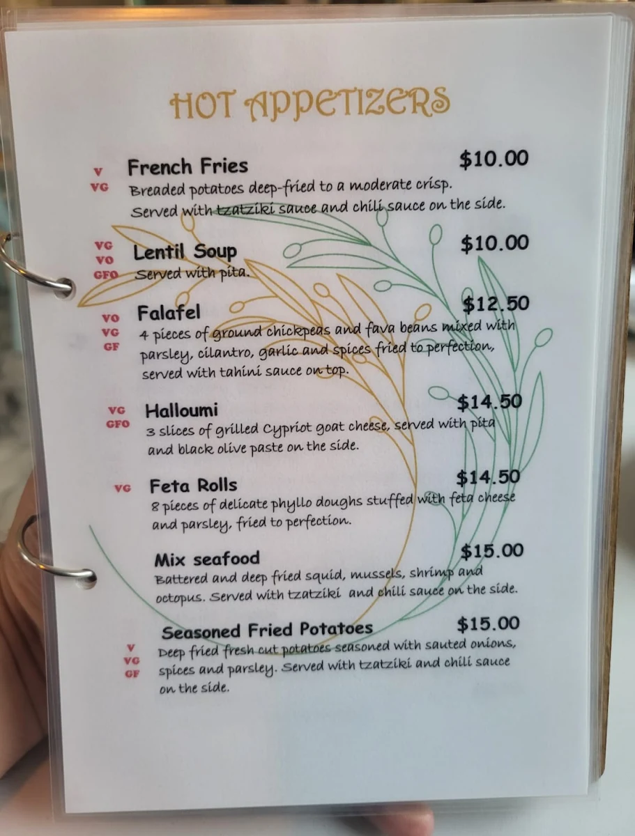 Menu photo 1